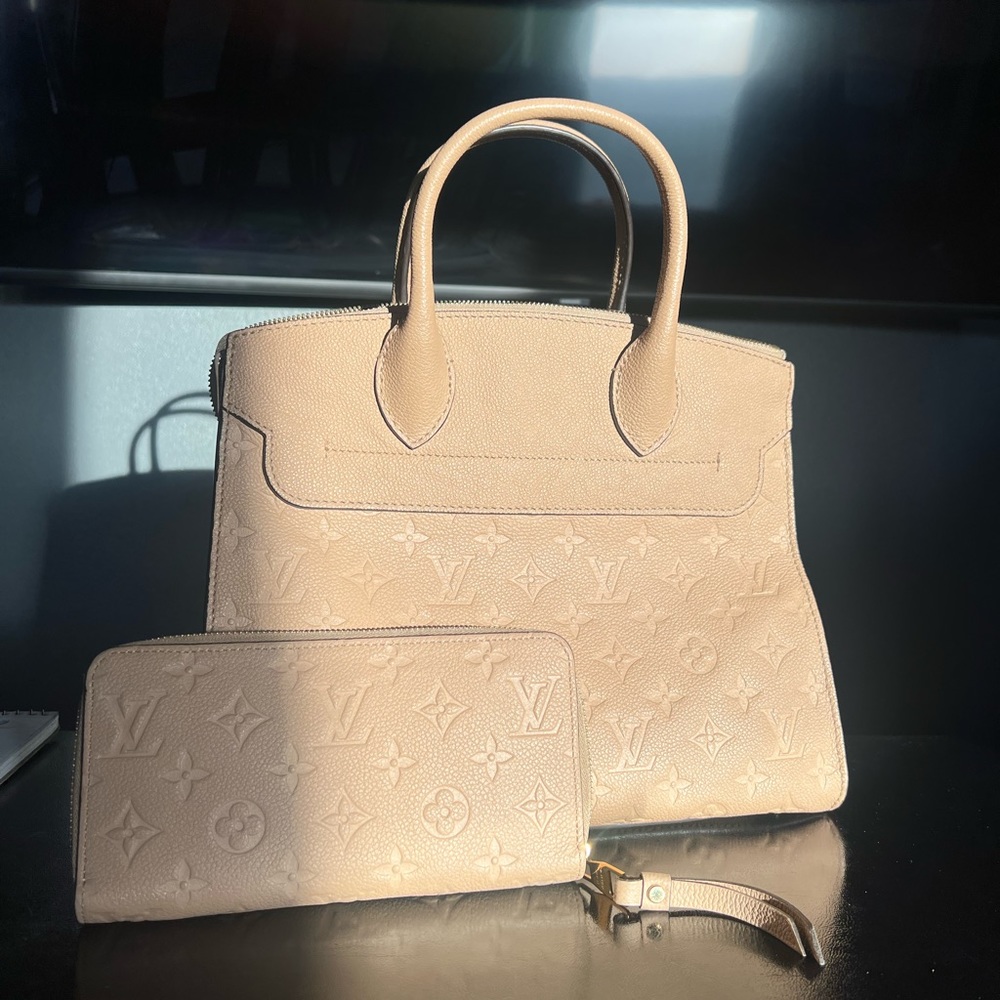 Louis Vuitton DUNE EMPREINTE PONT NEUF MM Purse and matching Wallet!